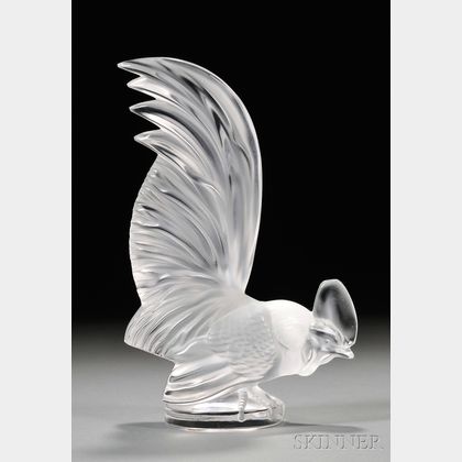 Lalique Rooster Figure