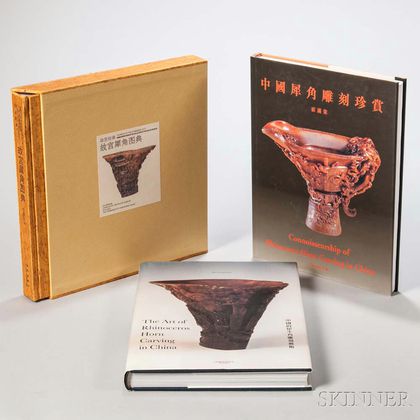 Three Books on Rhinoceros Horn Carving