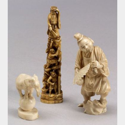 Three Ivory Carvings