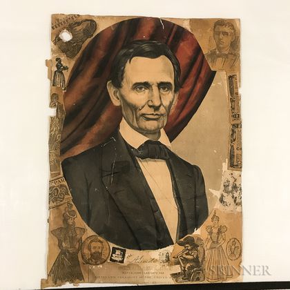 Two Unframed Abraham Lincoln Lithographs
