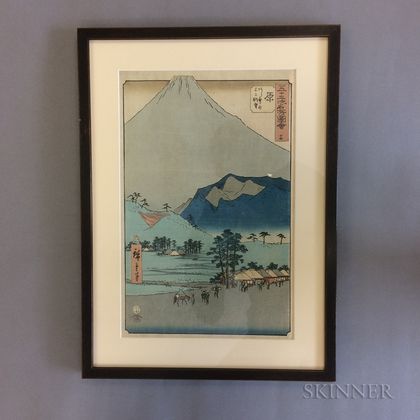 Utagawa Hiroshige (1797-1858),Hara 