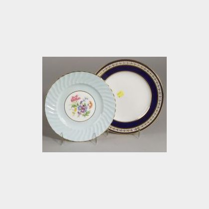 Two Sets of English Luncheon/Dessert Plates