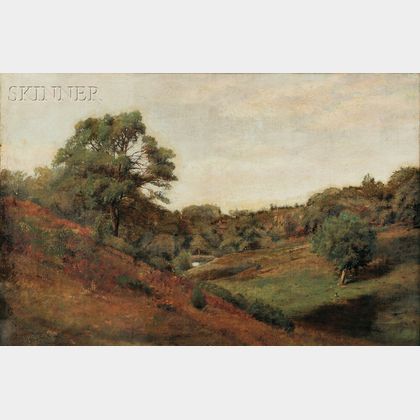 Alexander Helwig Wyant (American, 1836-1892) Late Summer Landscape