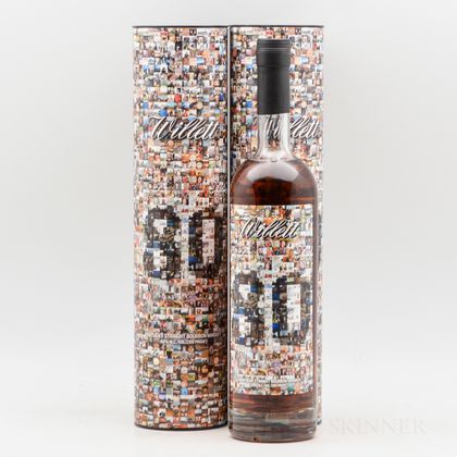 Willett 80th Anniversary, 2 750ml bottles (ot) 