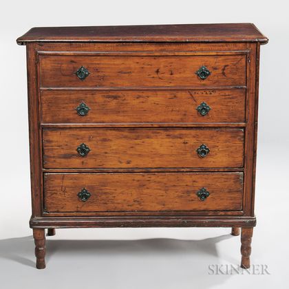Early Chest over Two Drawers