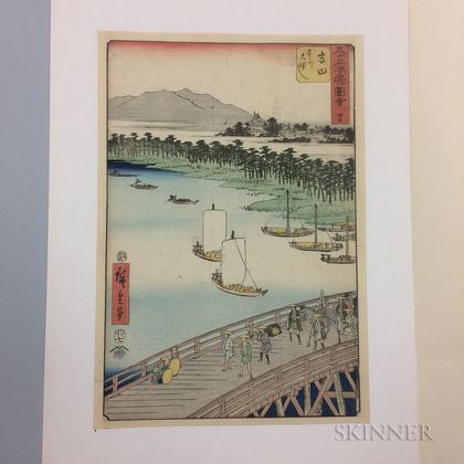 Utagawa Hiroshige (1797-1858),Yoshida 