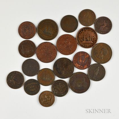 Small Group of Canadian Provincial Tokens