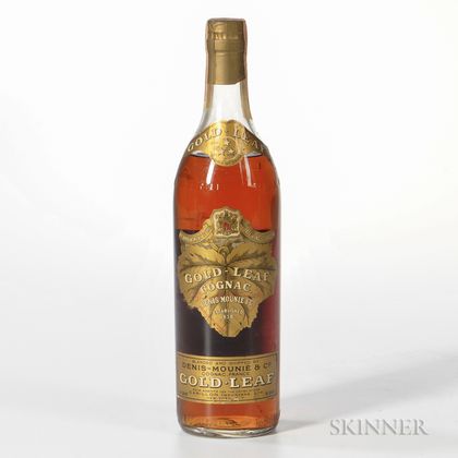 Gold-Leaf Cognac, 1 4/5 quart bottle 
