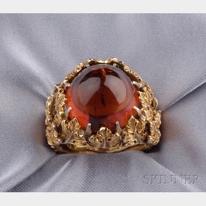 18kt Gold and Citrine Ring, Buccellati