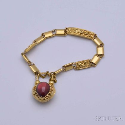 Victorian 14kt Gold Bracelet