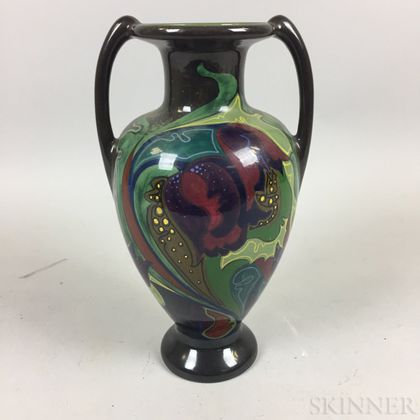 Gouda Pottery High Glaze Double-handled Vase