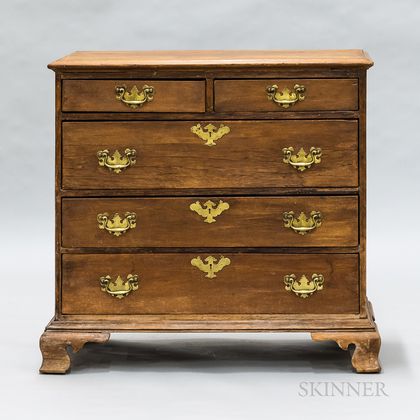 Country Chippendale Chest of Drawers