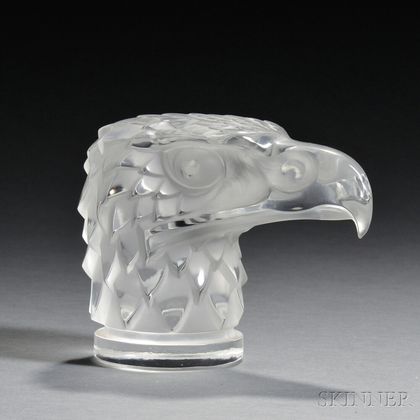 Lalique Eagle "Tete D'aigle" Paperweight 
