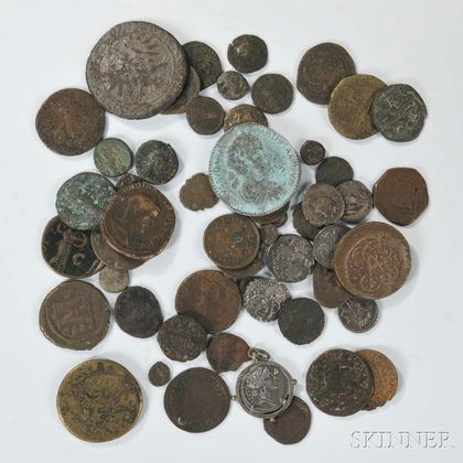 Group of Assorted Ancient and European Coins