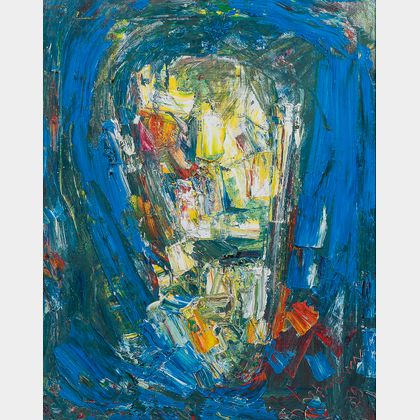 Hans Hofmann (American, 1880-1966) Image in Blue