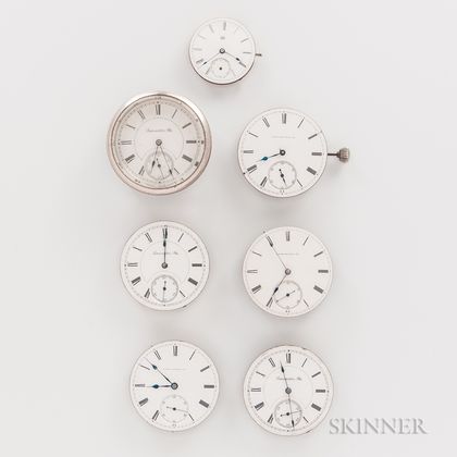 Seven Lancaster Watch Co. Movements and Dials