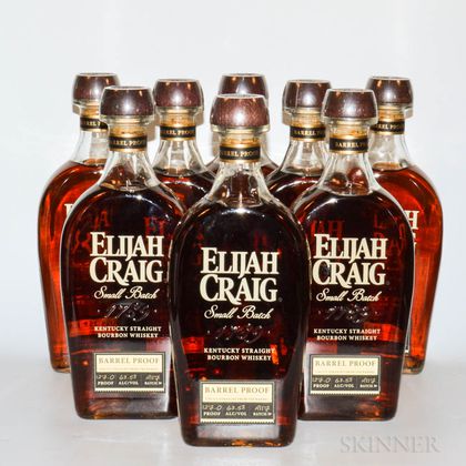 Elijah Craig Barrel Proof, 8 750ml bottles 