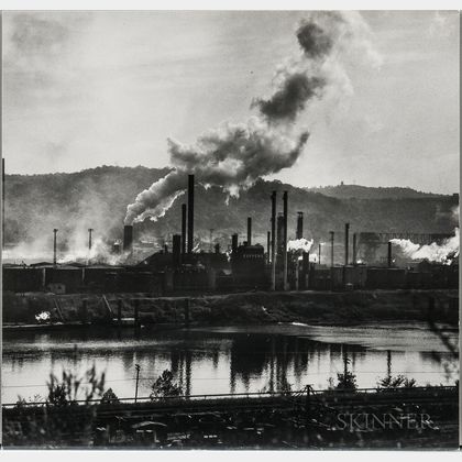 Walker Evans (American, 1903-1975) Two Views: Koppers Plant, Pittsburgh, Pennsylvania