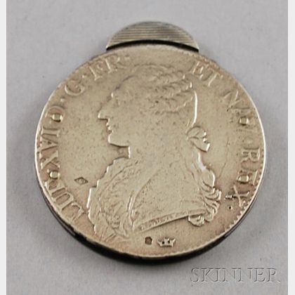 French 1791 Coin Cigar Cutter. Estimate $50-100
