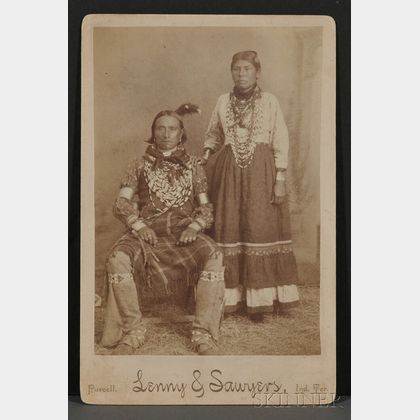Cabinet Card by Lenny and Sawyer