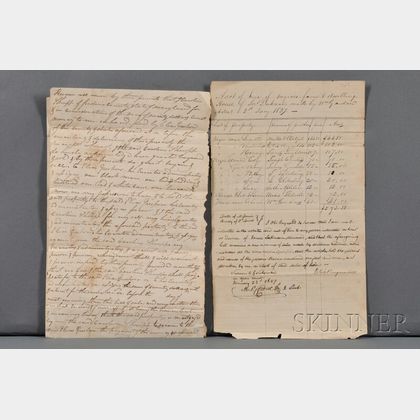 African-American History, Two Documents of the Slave Trade (1824 and 1827)