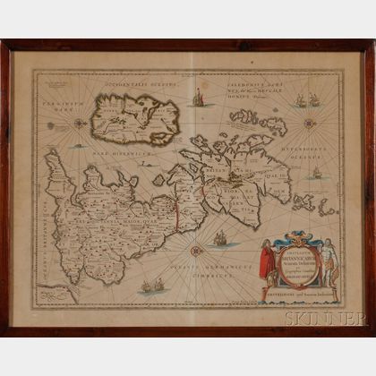 Great Britain and Ireland. Orlelius, Abraham (1527-1598) Insularum Britannicarum Acurata Delineatio ex Geographicis Conatibus