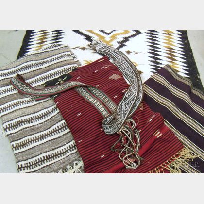 Group of Six Ethnic Textiles