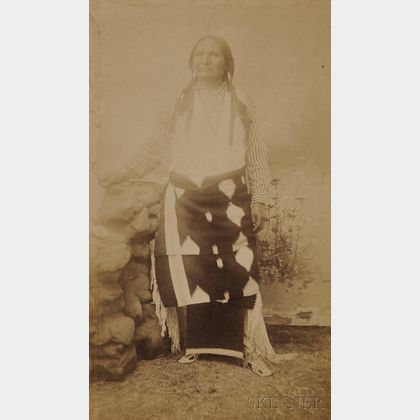 Boudoir Photo by H.P. Robinson of a Kiowa
