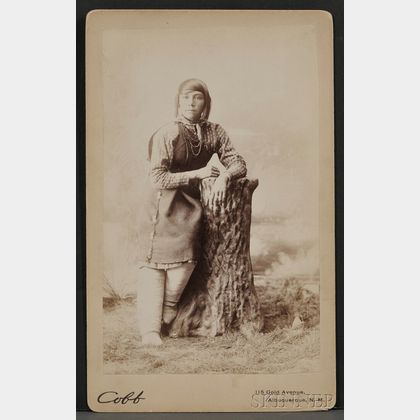 Boudoir Photo by Cobb of a Young Girl from Isleta Pueblo