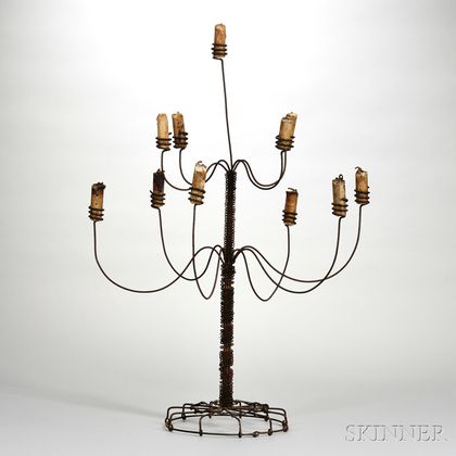 Eleven-candle Table Chandelier