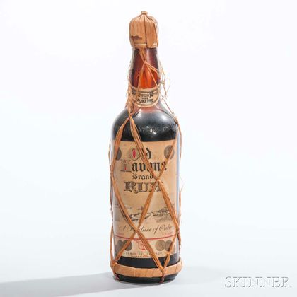 Old Havana Brand Rum, 1 4/5 quart bottle 