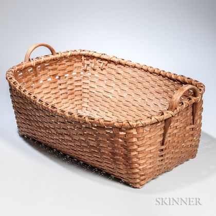 Ash Splint Laundry Basket