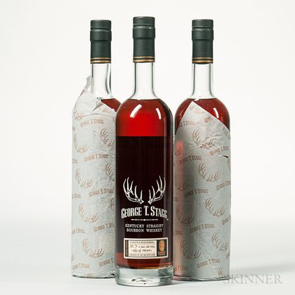 Buffalo Trace Antique Collection George T Stagg, 3 750ml bottles 