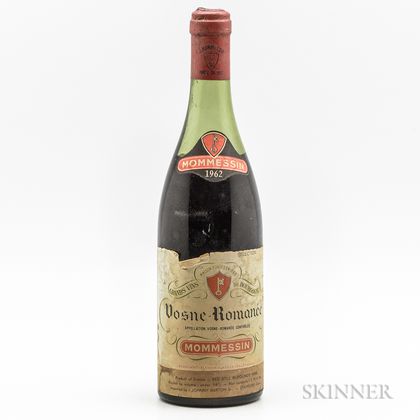 Mommessin Vosne Romanee 1962, 1 bottle 