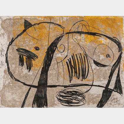Joan Miró (Spanish, 1893-1983) La Commedia dell'Arte V