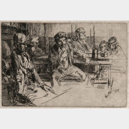 James Abbott McNeill Whistler (American, 1834-1903) Longshoremen