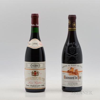 Mixed Chateauneuf du Pape, 2 bottles 