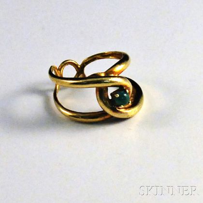 Cartier 18kt Gold Gem-set Ring