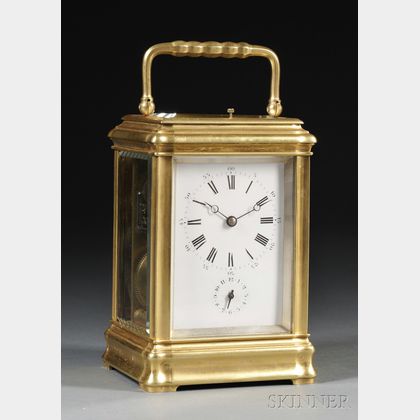 Grande Sonnerie French Brass Carriage Clock
