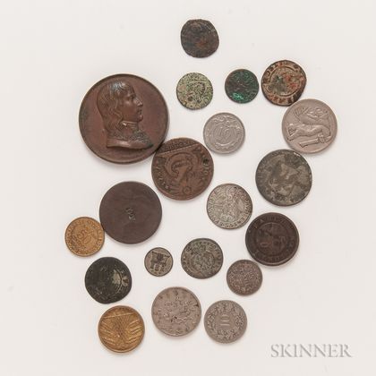 Small Group of American and World Coins