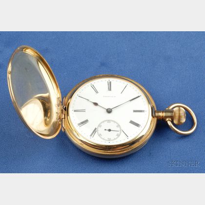 18kt Gold Hunting Case Pocket Watch, Tiffany & Co.