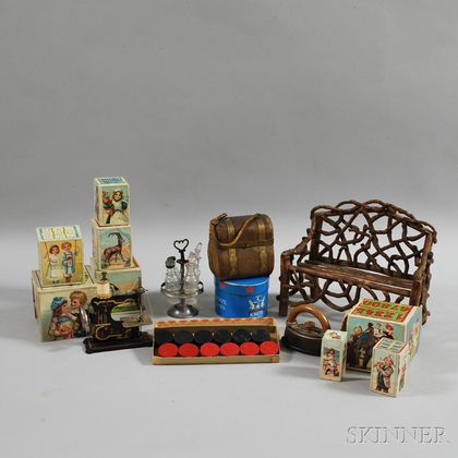 Small Group of Toys and Miniature Items