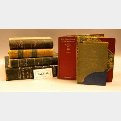 Four Bound Volumes of Harper's Weekly