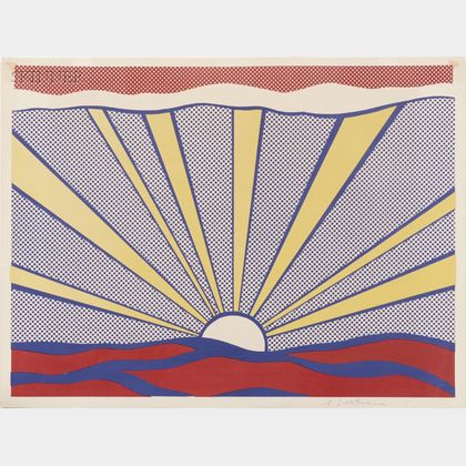 Roy Lichtenstein (American, 1923-1977) Sunrise