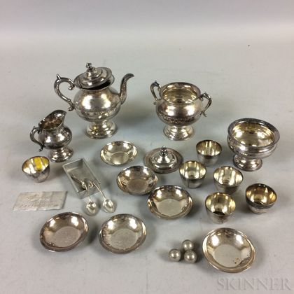 Child's Silver-plated Tea Set