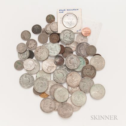 Group of American Type and Silver Coins