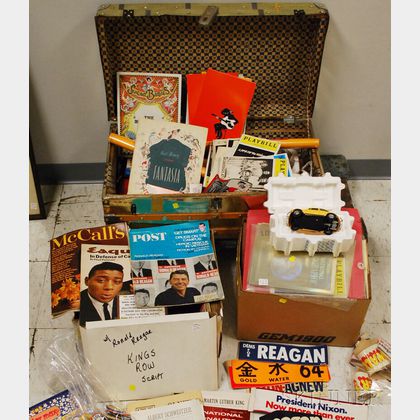 Elaine Shepard Related Political, Hollywood, and Other Miscellaneous Ephemera and Collectibles