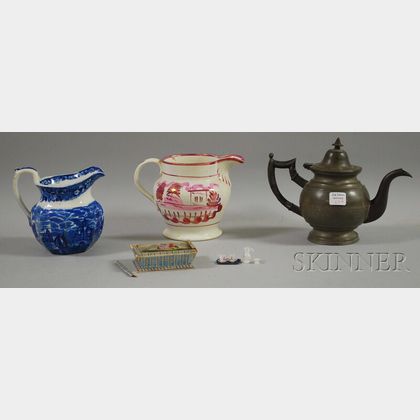 Four Assorted Decorative Table Items
