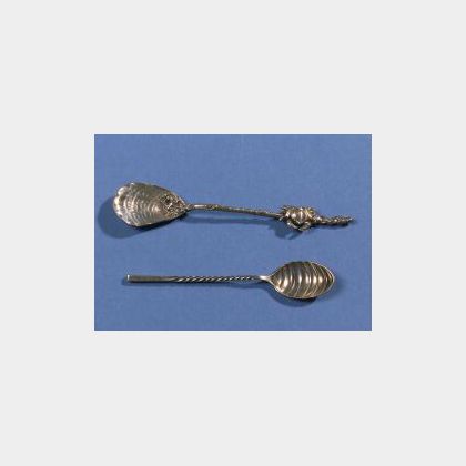 Two Aesthetic Movement Spoons