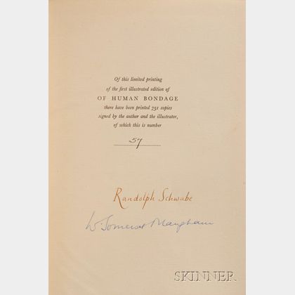 Maugham, William Somerset (1874-1965),Signed Copy